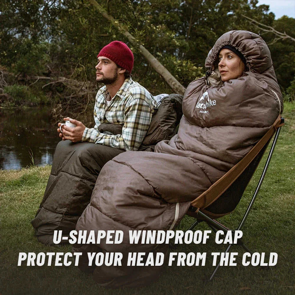 Naturehike Sleeping Bag Ultralight Cotton Sleeping Bags Camping Gear Emergency Sleeping Bag Camp Sleeping Gears Ice Flame Quilt