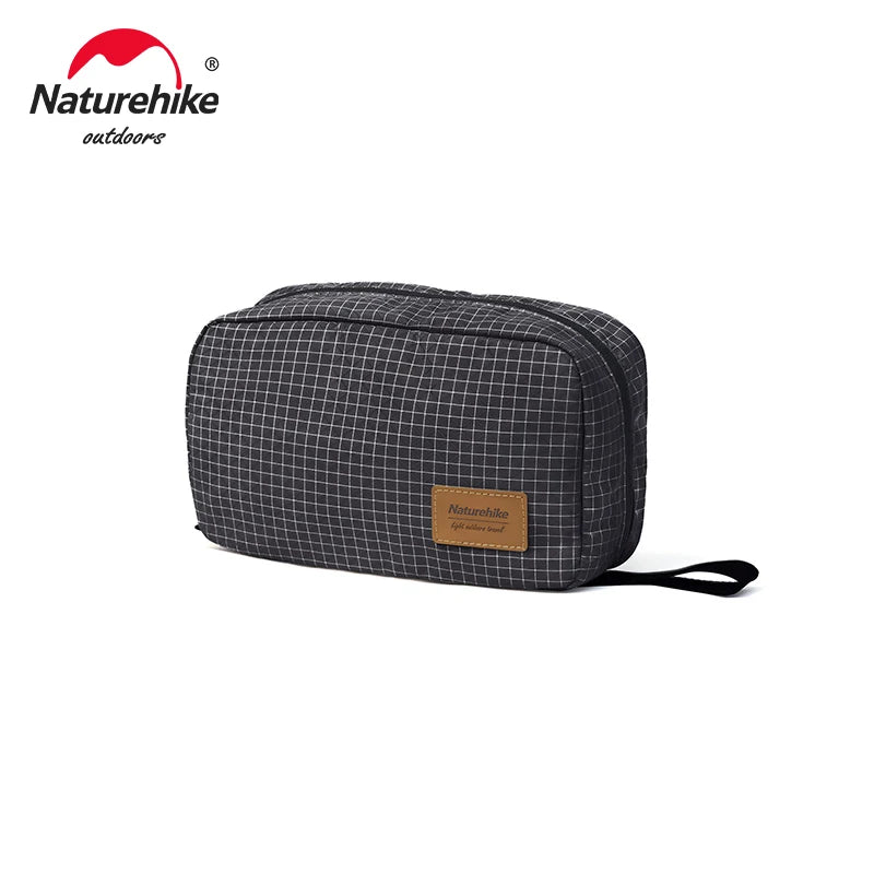Naturehike  2.3L/3.5L Travel Wash Bag Foldable Cosmetic Bag Portable Outdoor TPU Waterproof Ultralight Bag  NH20SN010