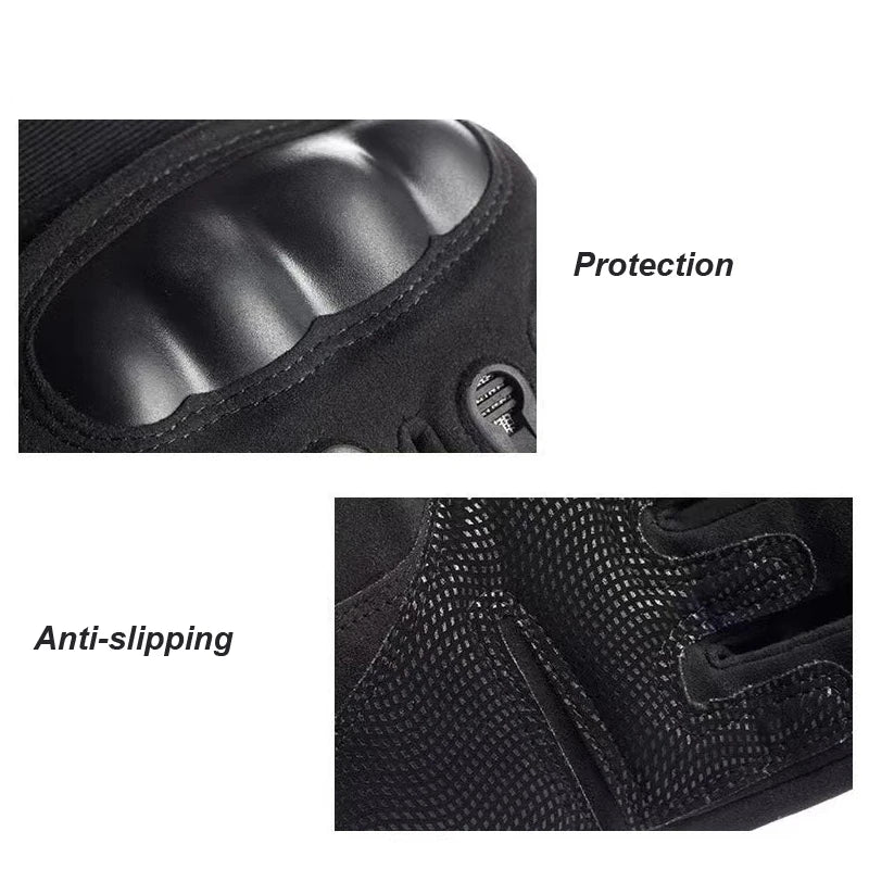Men's Tactical Gloves Shooting Gloves Fitness Protection Sports Motorcycle Hunting Shooting Full Finger Climing Walking Gloves