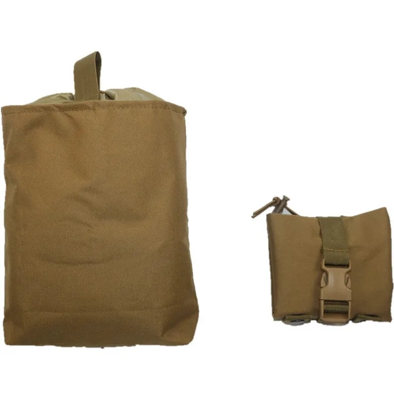 1000D Nylon Tactical Magazine Dump Pouch Outdoor First Aid Kits Molle Mag Drop Pouch Recycling Bag Storage Tool Bag