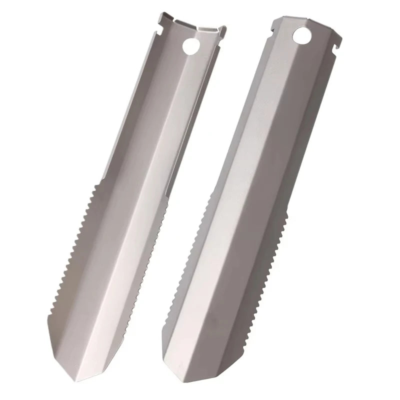 Outdoor Camping Shovel, Multifunctional Portable Titanium Shovel Ultralight Backpacking Multi Tool for Hiking Survival